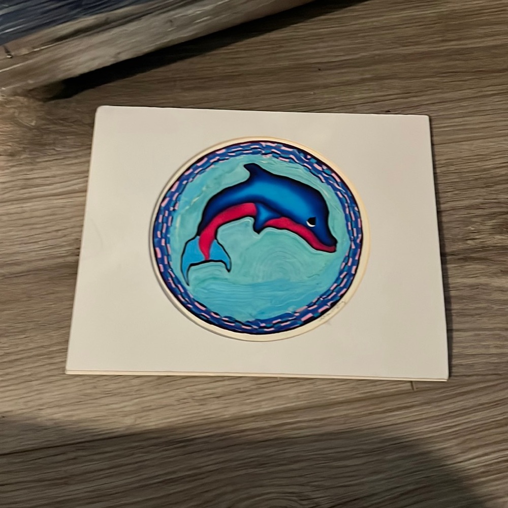Dolphin artwork